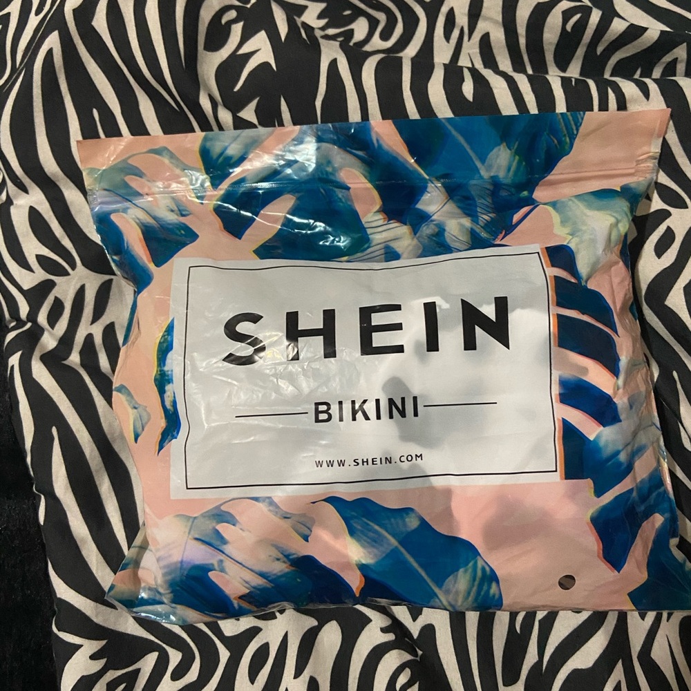 Cow print bikini